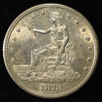 Sale Photo Thumbnail #205: 1878-S TRADE DOLLAR CH BU