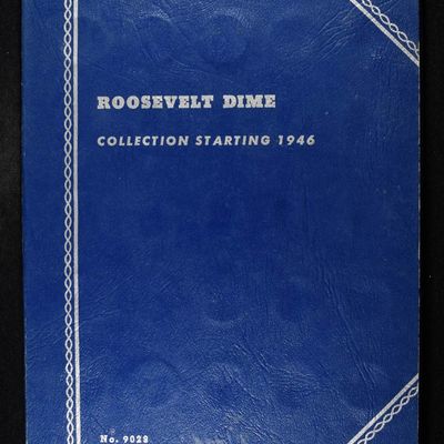Sale Photo Thumbnail #291: ROOSEVELT DIMES COLLECTION WHITMAN