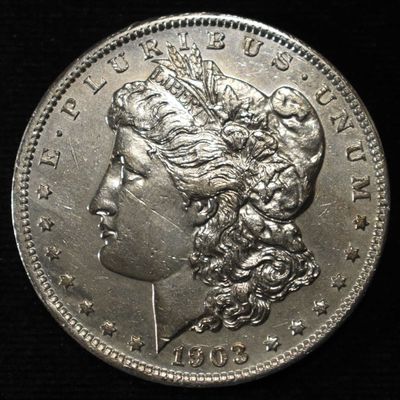Sale Photo Thumbnail #245: 1903-S MORGAN DOLLAR CH AU SOME OLD CLEANING