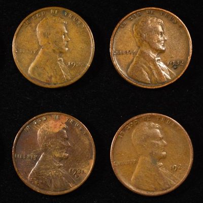 Sale Photo Thumbnail #160: 8 NICE EARLY SEMIKEY WHEAT CENTS