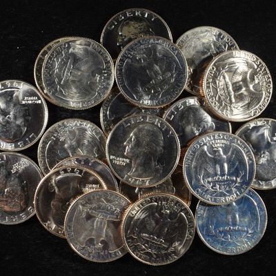 Sale Photo Thumbnail #125: (20) SMS WASHINGTON QUARTERS