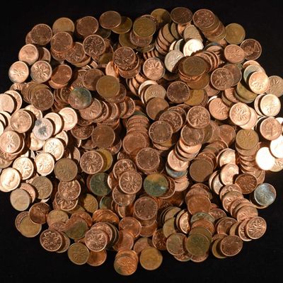 Sale Photo Thumbnail #113: (500) CANADIAN CENTS