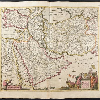 De Wit - Map of the Middle East & Persia