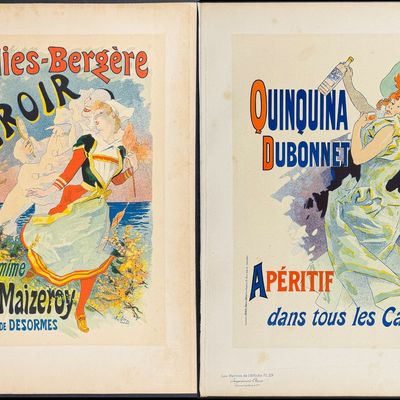 Maitres Affiches after Cheret - 6 Poster Lithographs