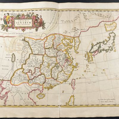 De Wit - Map of East Asia (the Sinosphere, China, Japan)