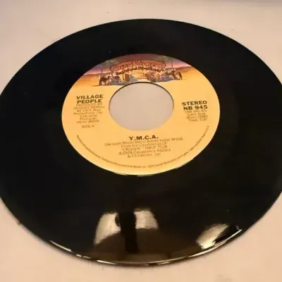 Village People Y.M.C.A. 45 RPM Casablanca NB 945 1978 Disco Classic Vinyl Record