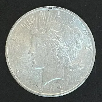 1922 Peace Silver Dollar