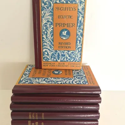 Complete Set Of McGuffey Eclectic Readers And Primer (7) Revised Edition