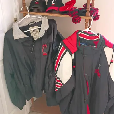 UC Bearcat Jackets w/Hats & Gloves