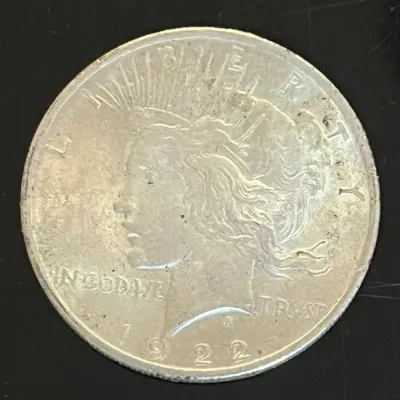 1922 Peace Silver Dollar
