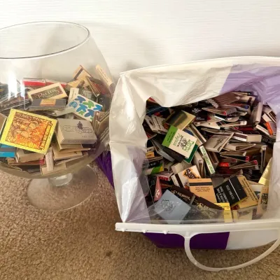 Collection Of Vintage Match Boxes