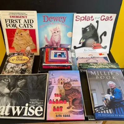 Collection Of Cat Books