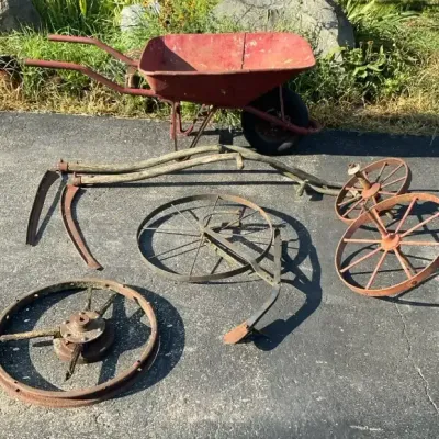Assorted Antique Yard Items