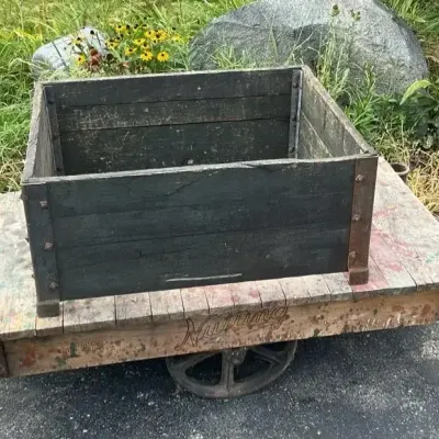 Nutting Cart & Parts Bin 