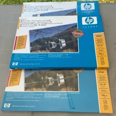 Large HP Photo Printer Sheets