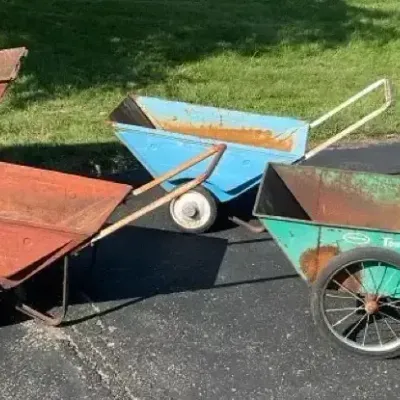 Vintage Garden Carts 