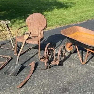 Miscellaneous Antique Items (feat. Chair) 