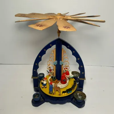 Erzgebirge Expertic Christmas Pyramid Carousel 