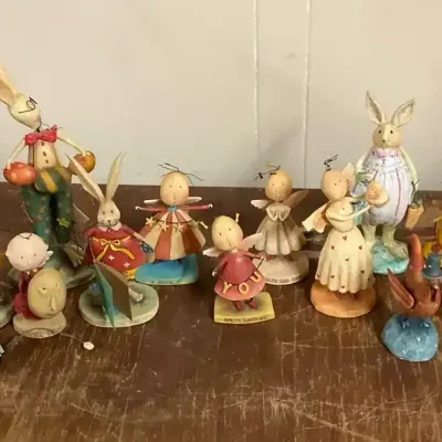 August Moon And Other Figurines 