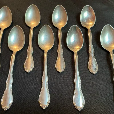 Towle Fontana Sterling Silver Spoons (8 Count) (243 Grams)