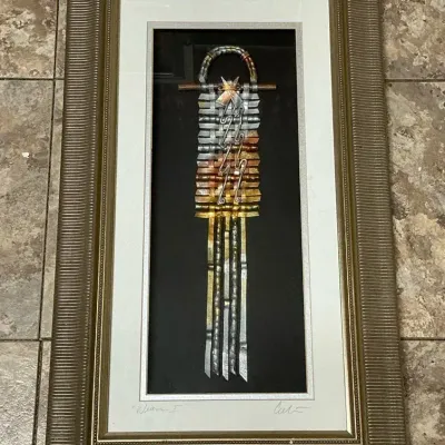 Mixed Media Art by Cukier (14.5 x 24.5)