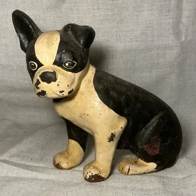 Cast Iron French Bulldog Door Stop