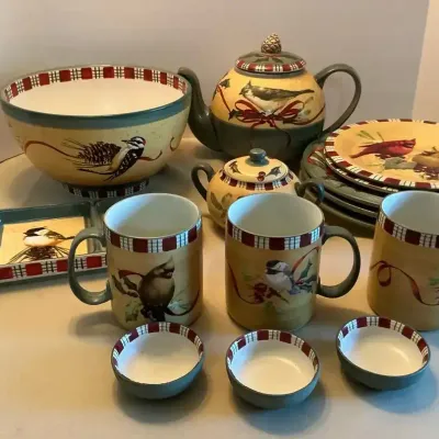 Lennox Winter Greeting Everyday China Pieces 