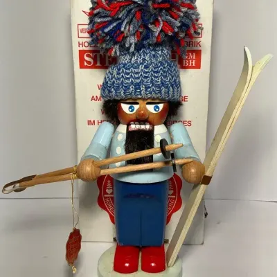 Steinbach Chubby Skier Nutcracker + Box