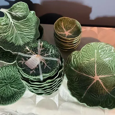 Bordallo Pinheiro Plates And Bowls Portugal