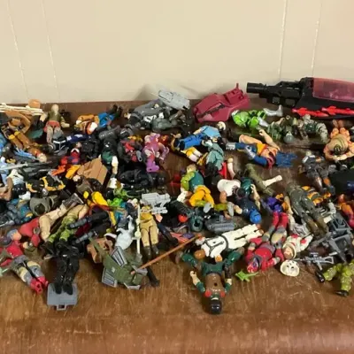 G.I. Joe Action Figures And Other Accessories 