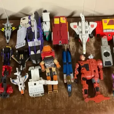 Assorted Transformer Figures 