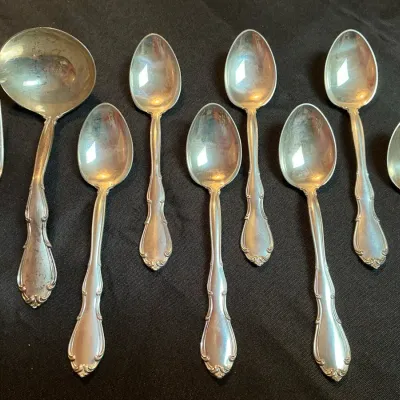 Towle Fontana Sterling Silver Spoons & Misc Pieces (297 Grams)