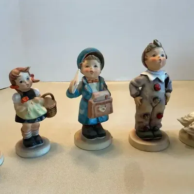 Hummel Waiter, Carnival,Postman, Goose Gal, 