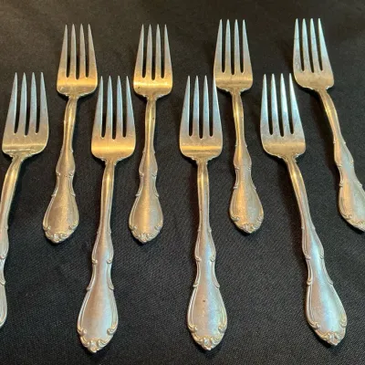 Towle Fontana Sterling Forks (8 Count) (313 Grams)
