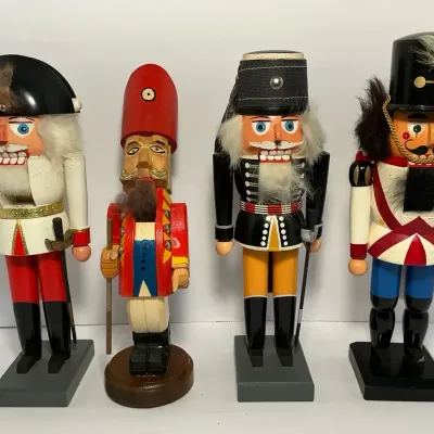 Five Nutcrackers Inc Erzgebirge (5th Added Later)