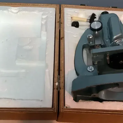 Vintage Sears Power Zoom Student Microscope Science Set