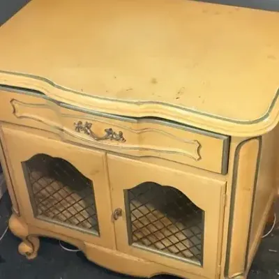 Vintage French Provincial Style Nightstand