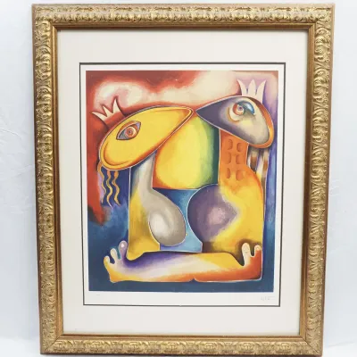 Alexandra Nechita "The Beginning Of Us" (2010) Signed Color Lithograph, 24/99