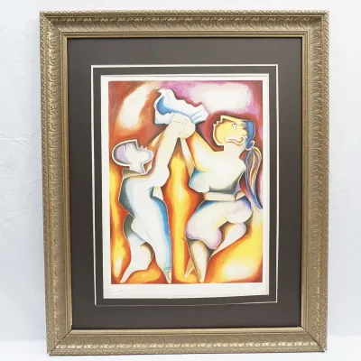 Alexandra Nechita "Peace Keepers" (2008) Hand-Pulled Lithograph, Idem Paris, 85/195