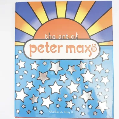 "The Art Of Peter Max" 2002 - Art Book w. Colorful MAX Art Illustrations
