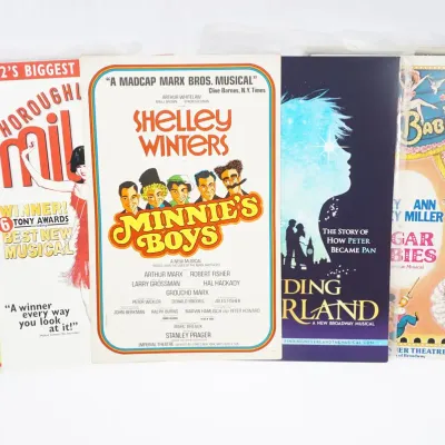 10 Broadway Posters - Thoroughly Modern Millie, Minnie's Boys, Marilyn