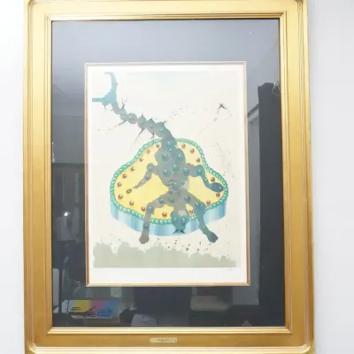 Salvador Dali "Scorpio" (1969) Signed Color Lithograph 97/250, Signs Of The Zodiac