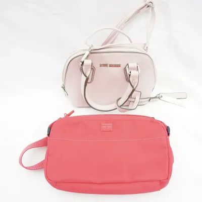 Light Pink Steve Madden Bag And Hot Pink Tommy Hilfiger Crossbody