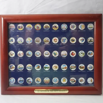 Fifty States Colorized Quarters (1999-2008)
