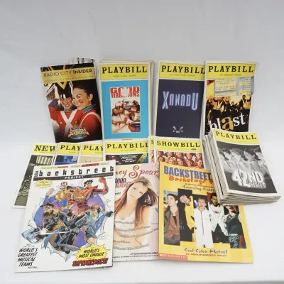 Playbills Incl. 1994 Tony Awards Program, Ticket Stubs, Radio City Insider