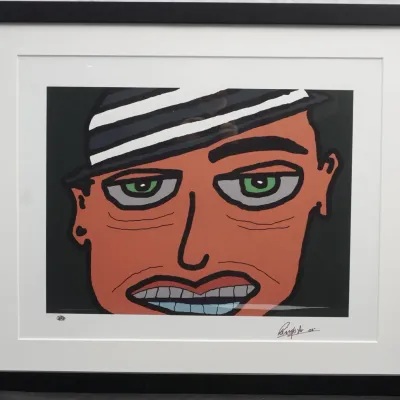 Ringo Starr "Hat Man" (2005) Signed Giclee On Paper, 92/100