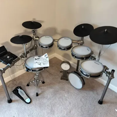 Simmons SD1250 Electric Drum Kit With Mesh Heads, Original Box, Working