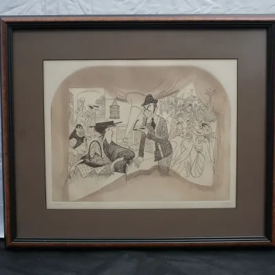 Al Hirschfeld "My Fair Lady" Sepia Etching And Aquatint, 139/150