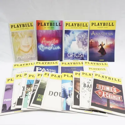 20 Playbills, Dear Evan Hansen, Doubt, Driving Miss Daisy