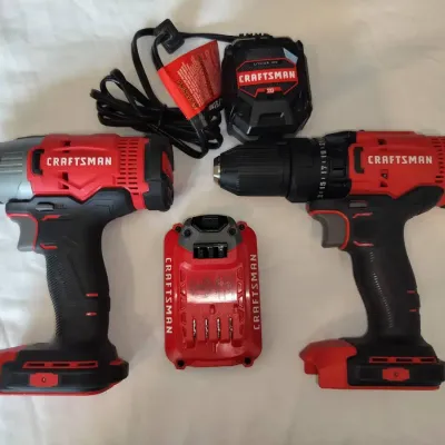 Craftsman V20 2-Tool Combo Kit - Drill Driver, Impact Driver, Battery